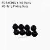 FS RACING 1/10 Scale High Speed Racing Car Parts M3 Tyre Fixing Nuts