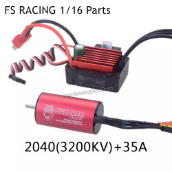 FS RACING 1/16 Scale Parts 2040(3200KV)+35A Motor, FS RACING RC Car Parts