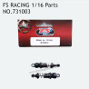 FS RACING 1/16 Scale High Speed Racing Car Parts Shock Absorbers 731003