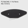 FS RACING 1/16 Scale High Speed Racing Car Parts Foam Bumper 731012