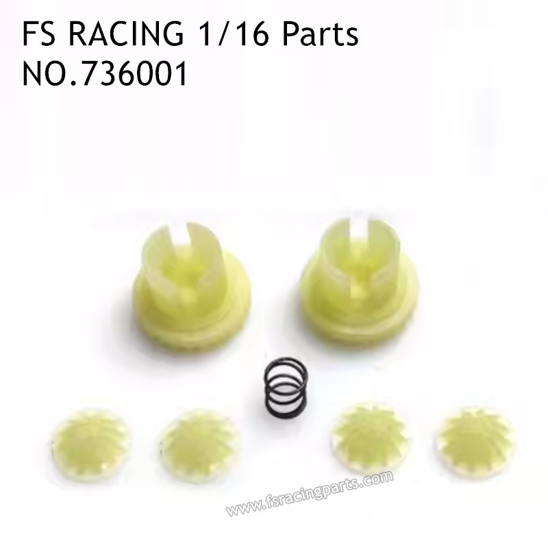 FS RACING 1/16 Scale RC Car Parts Differential Gear Bevel Gear 736001, FS RACING Parts