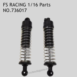 FS RACING 1/16 Scale RC Car Parts Rear Shock Absorber 736017, FS RACING Parts