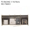FS RACING 1/16 Scale RC Car Parts Tail Wing Group 736023, FS RACING Parts