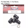 FS RACING 1/16 Scale Parts Shock Absorber Ball Head Set 736031, FS RACING RC Car Parts