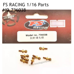 FS RACING 1/16 Scale Parts Tie Rod Head Set 736038, FS RACING RC Car Parts