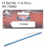 FS RACING 1/16 Scale Parts Central Drive Shafts 736062, FS RACING RC Car Parts