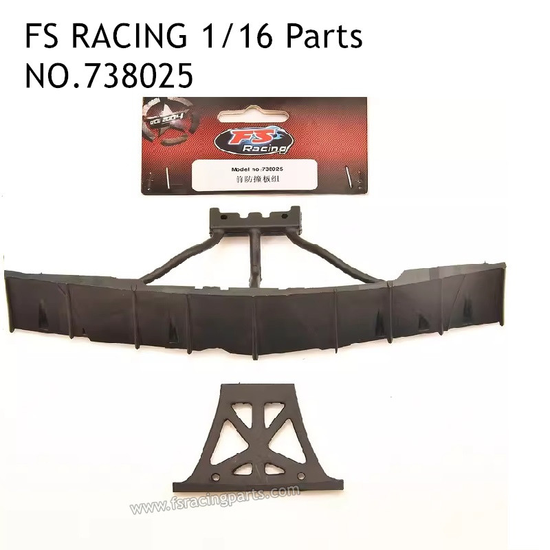 FS RACING 1/16 Scale Parts Front Bumper Set, FS RACING 738025