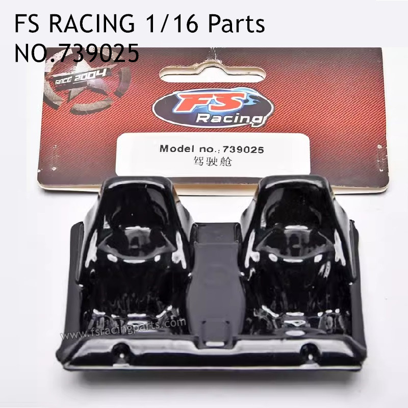 FS RACING 1/16 Scale RC Car Parts Control Cabin 739025