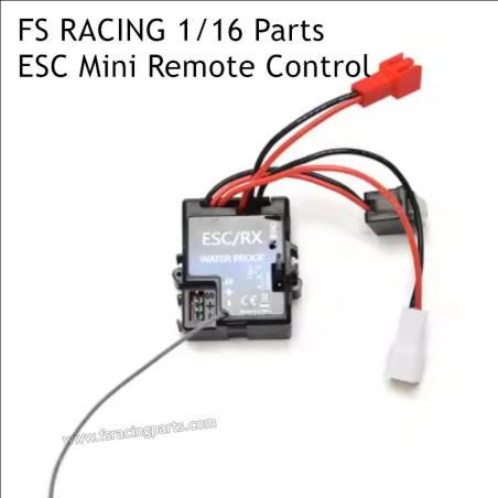 FS RACING 1/16 Scale RC Car Parts ESC Mini Remote Control