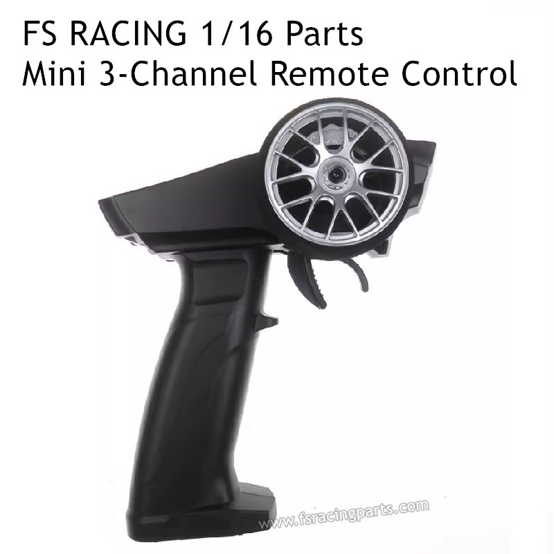 FS RACING 1/16 Scale Buggy 4WD RC Car Parts Mini 3-Channel Remote Control Black
