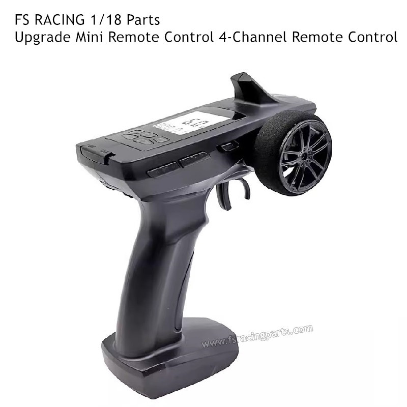 FS RACING 1/16 Scale RC Car Upgrade Parts Mini Remote Control 4-Channel Remote Control