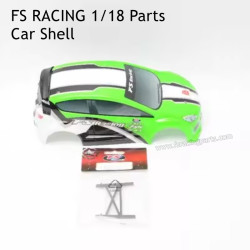 FS RACING 1/18 Scale Parts Car Shell Green, FS RACING RC Truck Parts