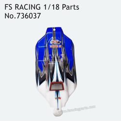 FS RACING 1/18 Scale Parts Car Shell Blue 736037, FS RACING RC Truck Parts