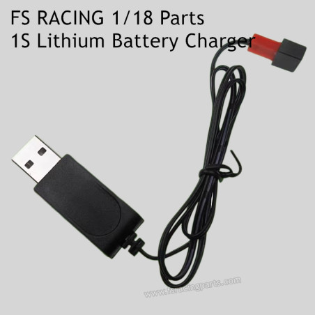 FS RACING 1/18 Scale Parts 1S Lithium Battery Charger, FS RACING RC Truck Parts