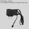 FS RACING 1/18 Scale Parts 7.2V 1300MA Ni-MH Battery Charger White Plug