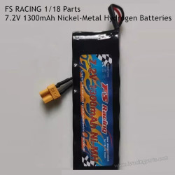 FS RACING 1/18 Scale Parts 7.2V 1300mAh Nickel-Metal Hydrogen Batteries