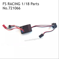 FS RACING 1/18 Scale Parts Brushless ESC 721066, FS RACING RC Truck Parts