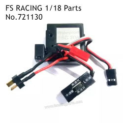 FS RACING 1/18 Scale Parts Brushless ESC 721130, FS RACING RC Truck Parts
