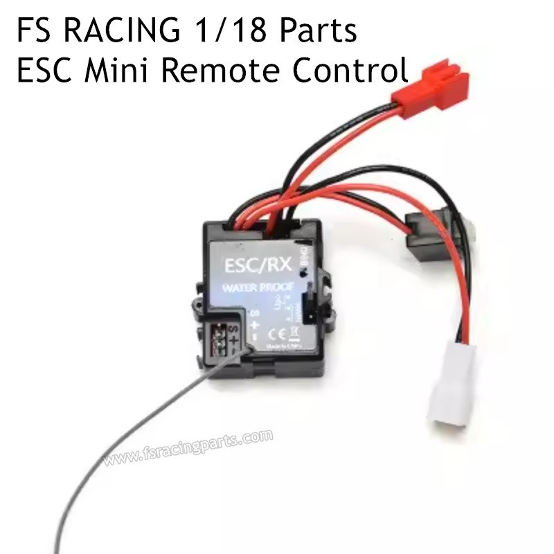 FS RACING 1/18 Scale Parts ESC Mini Remote Control, FS RACING RC Car Parts