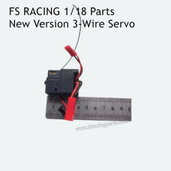 FS RACING 1/18 Scale Parts New Version 3-Wire Servo, FS RACING RC Car Parts