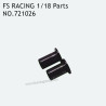 FS RACING 1/18 Scale RC Car Parts Flange Bushings 721026