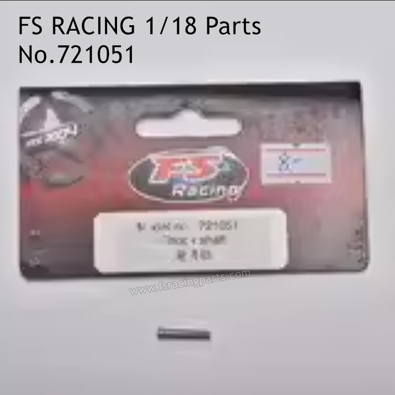 FS RACING 1/18 Scale RC Car Parts Shock Absorber Shafts 721051