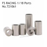 FS RACING 1/18 Scale Drift Car Parts 4x7x3 Bushings 721061