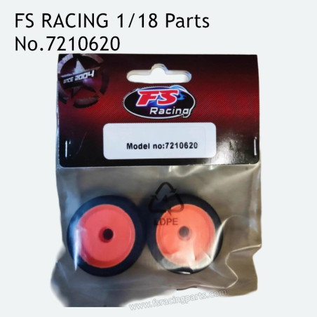 FS RACING 1/18 Scale Drift Car Parts Soft Front Wheels 721062