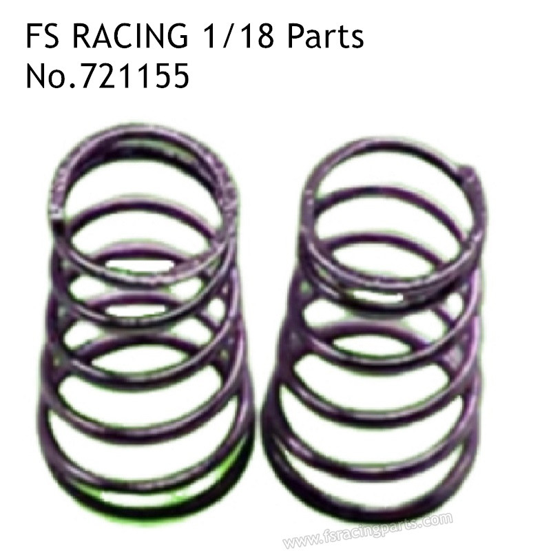 FS RACING 1/18 Scale Drift Car Parts Conical Springs 721155
