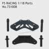 FS RACING 1/18 Scale Drift Car Parts Bumper Plate Set 731008
