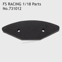 FS RACING 1/18 Scale Drift Car Parts Foam Bumper 731012