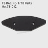 FS RACING 1/18 Scale Drift Car Parts Foam Bumper 731012