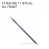 FS RACING 1/18 Scale Drift Car High Speed Racing Car Parts Central Drive Shafts 736007
