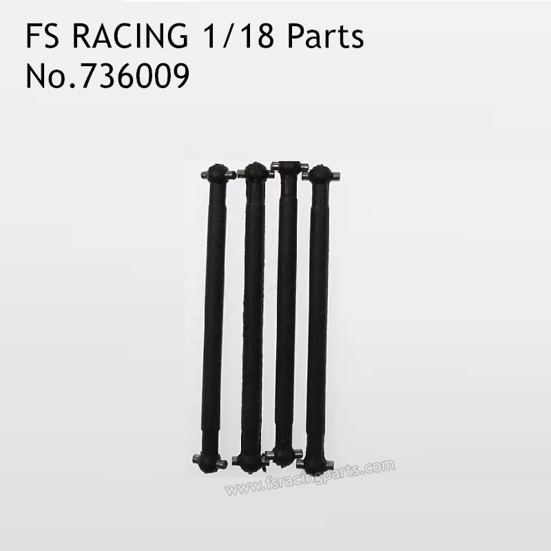 FS RACING 1/18 Scale Drift Car Parts Transverse Drive Shaft Set 736009