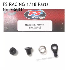 FS RACING 1/18 Scale Drift Car Parts Servo Protection Group 736011