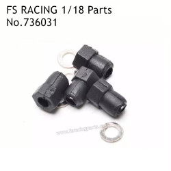 FS RACING 1/18 Scale Drift Car Parts Shock Absorber Ball Head Set 736031