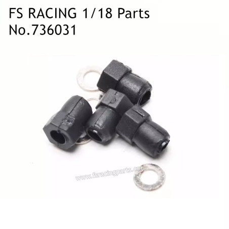 FS RACING 1/18 Scale Drift Car Parts Shock Absorber Ball Head Set 736031