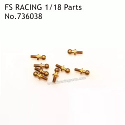 FS RACING 1/18 Scale Drift Car Parts Tie Rod Head Set 736038