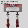 FS RACING 1/18 Scale High Speed Racing Car Parts Upgrade Rear Shock Absorber 736061