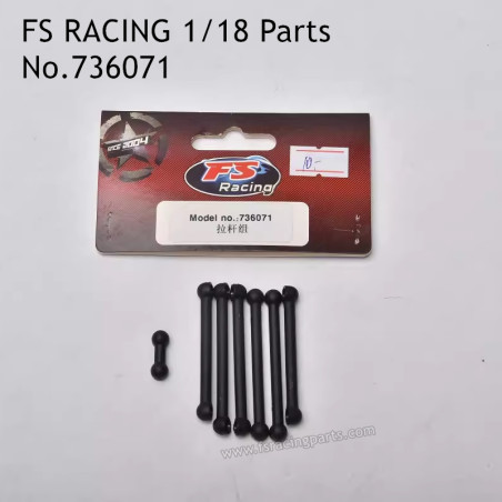 FS RACING 1/18 Scale High Speed Racing Car Parts Tie Rods 736071