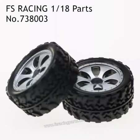 FS RACING 1/18 Scale High Speed Racing Car Parts Wheels 738003