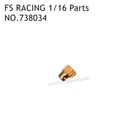FS RACING 1/16 Scale Parts 12T 380 Motor, FS RACING 738034