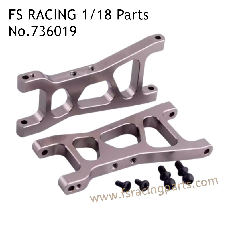 FS RACING 1/18 Scale Upgrade Parts Front and Rear Swing Arm Gray 736019, FS RACING RC Car Parts
