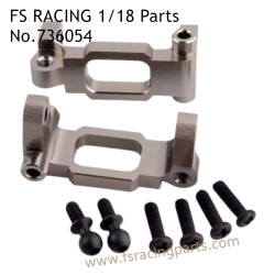 FS RACING 1/18 Scale Upgrade Parts Steering C-Mount 736054 Gray, FS RACING RC Car Parts