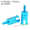 FS RACING 1/18 Scale Upgrade Parts Catch Cup 736055 Blue, FS RACING RC Car Parts
