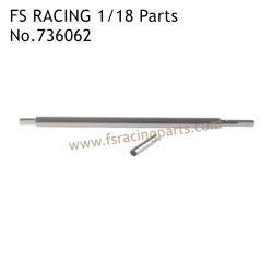 FS RACING 1/18 Scale Upgrade Parts Central Drive Shafts Gray 736062, FS RACING RC Car Parts