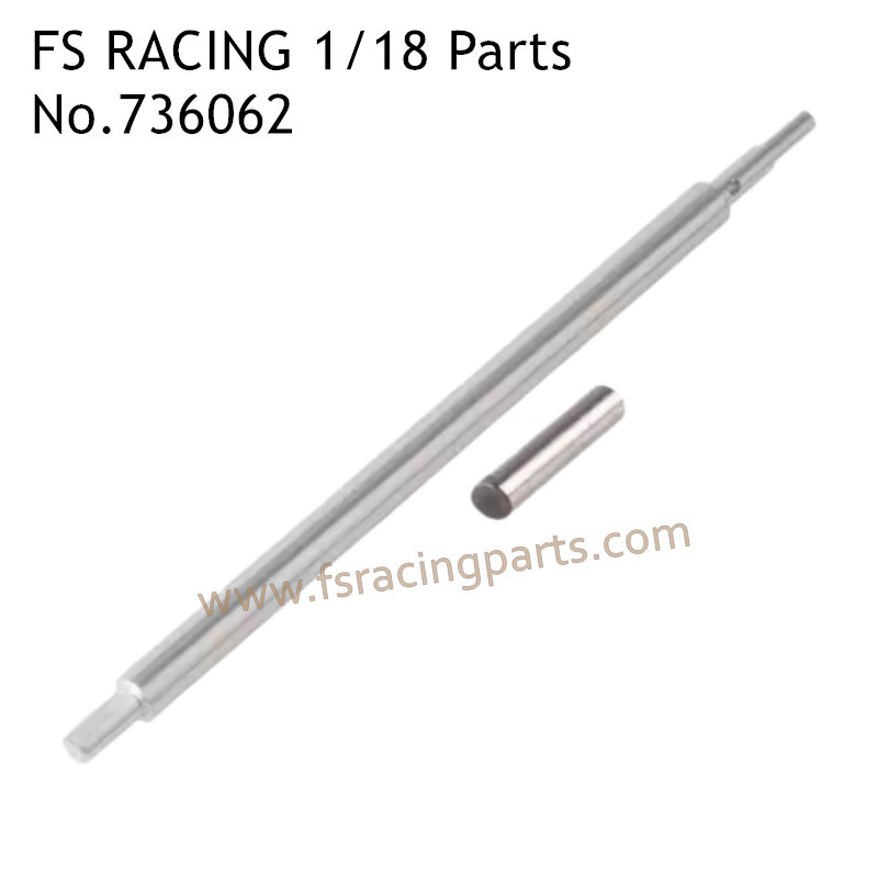 FS RACING 1/18 Scale Upgrade Parts Central Drive Shafts Silver 736062, FS RACING RC Car Parts