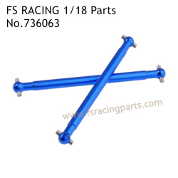 FS RACING 1/18 Scale Upgrade Parts CVD Drive Shaft Deep Blue 736062, FS RACING RC Car Parts