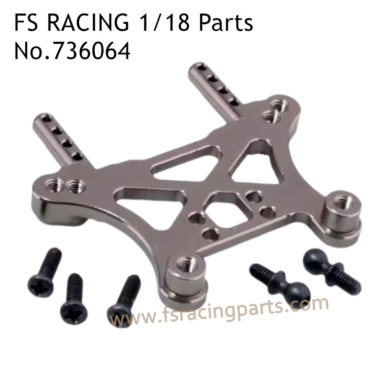 FS RACING 1/18 Scale High Speed Racing Car Upgrade Parts Shock Tower Gray 736064