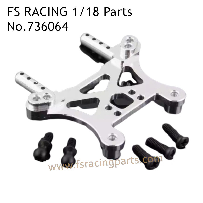 FS RACING 1/18 Scale High Speed Racing Car Upgrade Parts Shock Tower Gray 736064